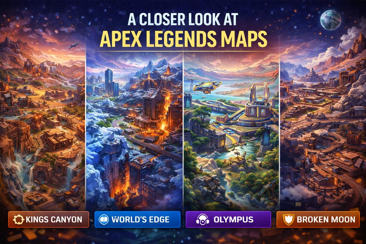 A closer look at apex legends maps
